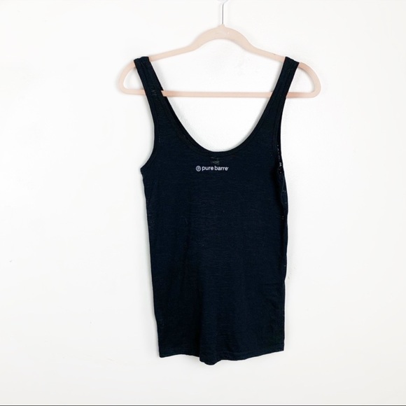 Pure Barre Heathered Black Tank Top - Picture 6 of 6